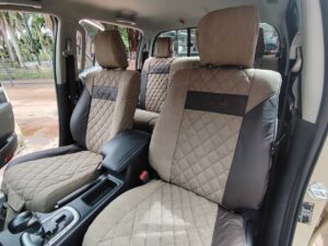 canvas leather seat covers